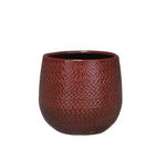 Pot Gabriel - bordeaux - Ø14cm
