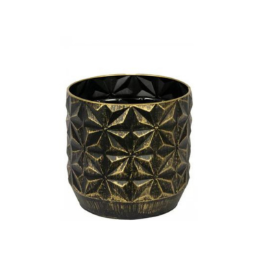Pot Linske - Black - Ø15cm