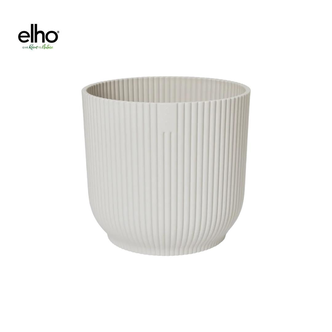 Pot elho Vibes Fold Round wit - Ø30cm